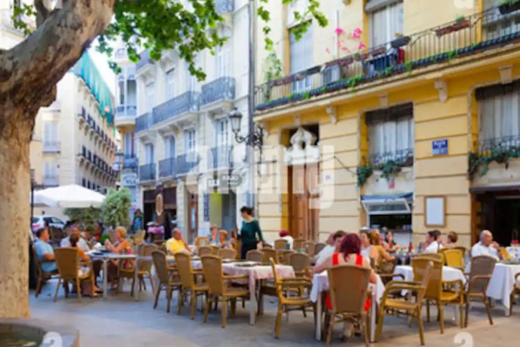 Amazing Cozy Apartment Super Central Valencia Exterior foto